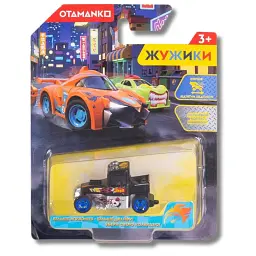 Машинка OTAMANKO Жужики Черепушка Чорний - мініатюра 5