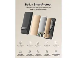 Зовнішній акумулятор (Power Bank) Belkin BoostCharge Slim 5000mAh with Kickstand Black (BPD011HQBK) - мініатюра 9