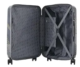 Валіза Semi Line 24" (M) Black Pattern (T5651-2) (DAS302324) - мініатюра 2