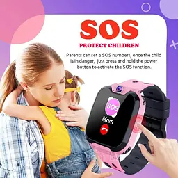 Смарт-годинник Pthtechus X9 для дітей Pink - мініатюра 4
