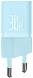 Мережевий зарядний пристрій Baseus GaN5 Fast Charger (Xiaomini) Type-C 30W CCGN070603 Blue - мініатюра 4