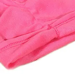 Теплий плед із рукавами флісовий Снаггі Ковдра-плед дитячий Snuggie 107х137 см рожевий - мініатюра 3