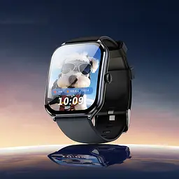 Смарт-годинник Hoco Smart Watch Y28 AMOLED Smart sports watch (call version) Black - мініатюра 3