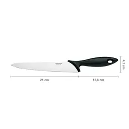 Набір ножів у дерев'яному блоці Fiskars Essential (1023782) - мініатюра 6