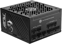 Блок живлення MSI MPG GS 1000W 80+ Gold (MPG A1000GS PCIE5)