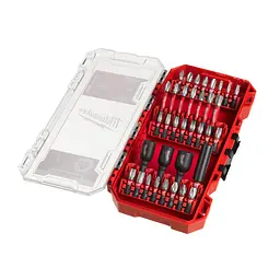 Набір біт SHOCKWAVE PACKOUT MILWAUKEE 35 шт пластиковий кейс - мініатюра 2