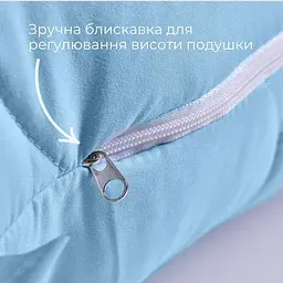 Набір Ideia NordicBlue ковдра 200х220 + 2 подушки 50х70 блакитний 8-36202 - мініатюра 7