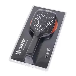 Ручний душ 3-режими Wezer WKY-37 Black, Чорний матовий - мініатюра 3