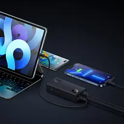 Зовнішній акумулятор (Power Bank) Baseus Adaman2 Digital Display 10000 mAh 30 W PPADM2-10 чорний - мініатюра 8