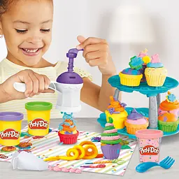 Набір для творчості Play-Doh Вежа капкейків з масою для ліплення (G0529) - мініатюра 9