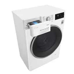 Пральна машина LG з фронтальним завантаженням F2J6HSR1W, 7кг, 1200, A+++-10%, Пар, глибина 45см, Дисплей, Інвертор, Білий (F2J6HSR1W) - мініатюра 5