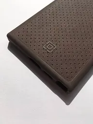 Протиударний оригінальний шкіряний чохол для Samsung Galaxy S24 Ultra Incipio Protective Leather Case Brown - мініатюра 8
