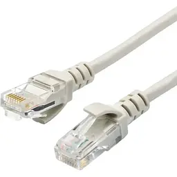 Патч-корд Atcom литий, UTP, RJ45, Cat.5e, 2m, сірий (4963)