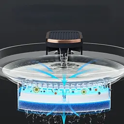 Автоматична напувалка для тварин 3л фонтан для котів та собак Pet water dispenser UKC - мініатюра 19