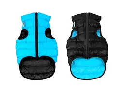Курточка для тварин Airy Vest двостороння M 47 чорно-блакитна (1893)