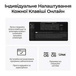 Клавіатура Keychron V6 Ultra Keychron Red Switch RGB UA Black (V6U-D1-UA) - мініатюра 12