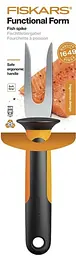 Виделка кухарська Fiskars Functional Form для риби чорна 7 см (1057547) - мініатюра 3