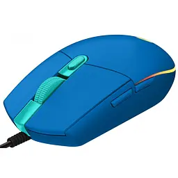 Мишка комп'ютерна Logitech G102 Lightsync USB Blue (910-005801, 910-005810)