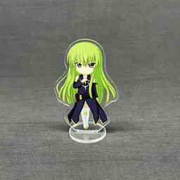 Акрилова колекційна фігурка Чібі Chibi Code Geass - Код Гіас: Повсталий Лелуш СіСі (C.C.) 1 10 см - мініатюра 2