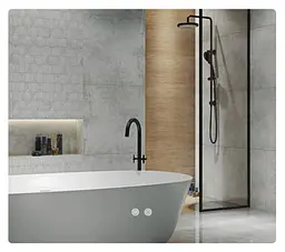 Дзеркало Qtap Taurus (TA2) прямокутне з LED-підсвіткою Touch, антизапотіванням QTTAU120080048960 - мініатюра 2