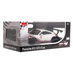Машинка RASTAR Porsche 911 GT3 CUP R/C 1:14 білий 75900 - мініатюра 8