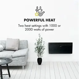 Конвекторний обігрівач Klarstein Hot Spot Slimcurve 2000 Вт (10033017) - мініатюра 3