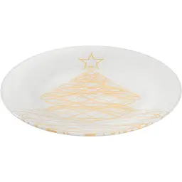 Тарілка Viva NY Tree Gold 25 см (S3010-2) - мініатюра 2