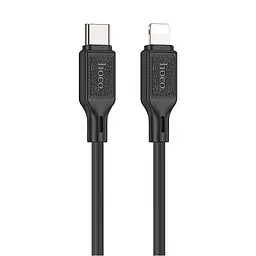Кабель Hoco Type-C to Lightning cool silicone PD charging data cable X90 1m, 20W, 3A