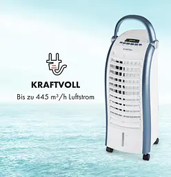 Вентилятор-охолоджувач KLARSTEIN Maxfresh 4в1 з таймером 55 Вт (10036141) без пульта - мініатюра 3