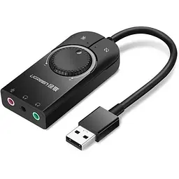 Звукова плата Ugreen CM129 black (40964)