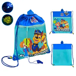 Сумка-мішок для взуття Kids Hits Paw Patrol з ліхтариком та свистком (KH72/002L)