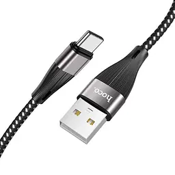Кабель Hoco X57 Pisces Cable USB to Type-C 2,4A 1m Black