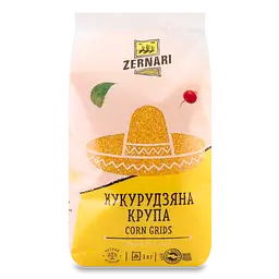 Крупа кукурудзяна Zernari, шліфована №5, 1 кг (772096) - мініатюра 7