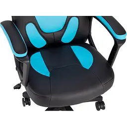 Геймерське дитяче крісло GT Racer чорне із синім (X-1414 Black/Light Blue) - мініатюра 5