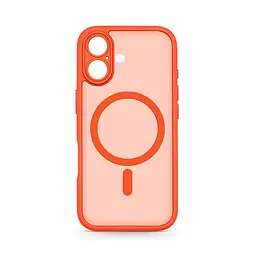 Чехол для Apple iPhone 17, Lush MagCase, оранжевый, противоударная панель-накладка из TPU и PC, полупрозрачный чехол с MagSafe (с магнитом), с защитой камеры, поддержка беспроводной зарядки, защита всего корпуса, ArmorStandart (ARM87483)