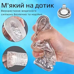 Автоматичний мастурбатор I'MCUM Turbo Cyclone з ротацією та фрикціями Чорний (IM-FJB249) - мініатюра 8