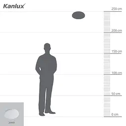 Стельовий світильник Kanlux VARSO LED 18W-WW-O (26440) - мініатюра 4