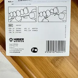Зубна нитка Miradent Mirafloss Tape вощена 20 м - мініатюра 2