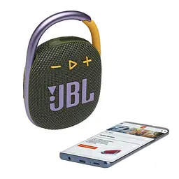 Портативна колонка JBL Clip 4 Green (JBLCLIP4GRN) - мініатюра 8