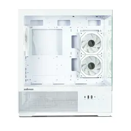 Корпус Zalman Chronix V2, White, Mid Tower, без БЖ, для ATX / Micro ATX / Mini ITX, 1xType-C / 1xUSB 3.0 / 1xUSB 2.0, макс. CPU - 165 мм / VGA - 410 мм, 3x120 мм RGB (reversed), бічна панель із загартованого скла - мініатюра 4