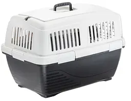 Переноска для собак та котів Ferplast Clipper 3 чорна до 15 кг 64x43x43 см 73116021 - мініатюра 3
