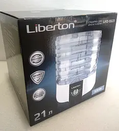 Сушка для овочів та фруктів Liberton LFD-5523P - мініатюра 9