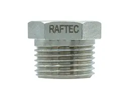 Футорка RAFTEC 3/8"Зх1/4"В латунь, ЗВ, DN10х8, нікель, F005001 - мініатюра 4