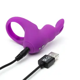Ерекційне кільце+сумочка для зберігання Happy Rabbit Cock Ring Kit (2 Piece) - мініатюра 4