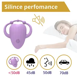 Вібратор Erospace Sweet Play Vibrating Massager APP Controlled A5 - мініатюра 5