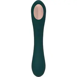 Вібратор та вакуумний кліторальний стимулятор 2 в 1 Alive Quiver Teal - мініатюра 4