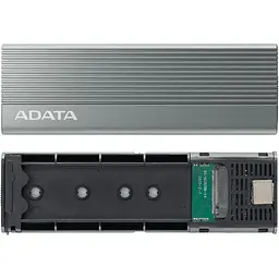 Зовнішня кишеня ADATA EC680 M.2 PCIe SSD to USB 3.2 Gen 2 Gray (EC680-CCGY) [158288] - мініатюра 5