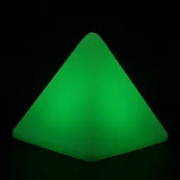 Світильник Brille з акумулятором LED RGB пластиковий Піраміда мал. - мініатюра 9