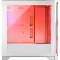 Корпус Modecom VOLCANO EXPANSE S ARGB 4x140mm fans MIDI USB 3.0x2+TYPE-C БІЛИЙ без Блок живлення ATX - мініатюра 4