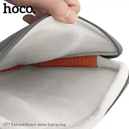 Сумка для ноутбука Hoco GT7 Extraordinary Series Laptop Bag 14` Space Gray [150049] - мініатюра 4